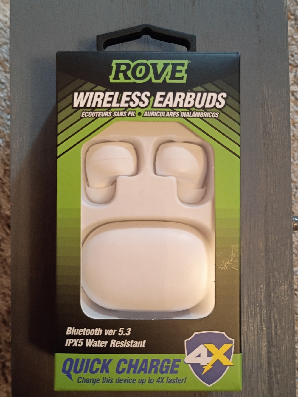 ROVE Wireless Earbuds in White